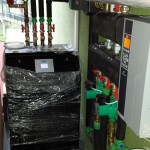 Tehnička prostorija sa toplotnom pumpom Artel