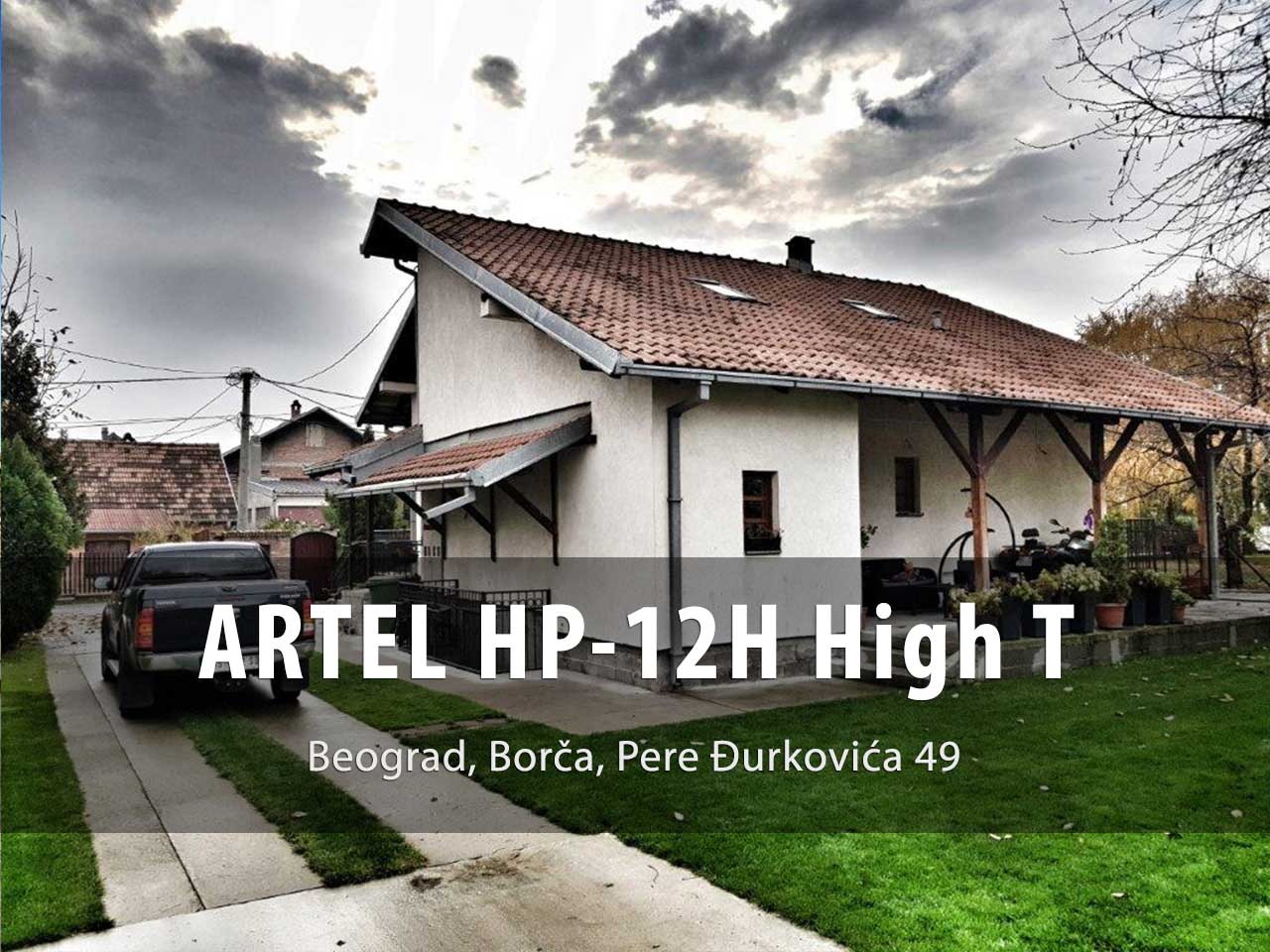Toplotna pumpa ARTEL HP-12H HT