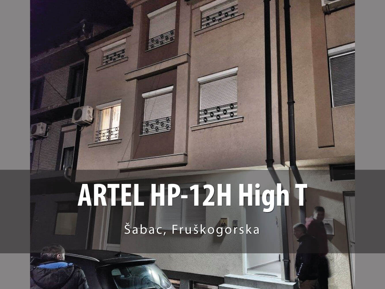 Sabac Fruskogorska Artel HP-12H HT toplotna pumpa voda-voda