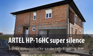 Srpske dobrovoljacke garde Bijeljina toplotna pumpa voda-voda ARTEL HP-16HC Super Silence