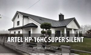 toplotna pumpa voda-voda ARTEL HP-16HC super silent Vršani Bijeljina