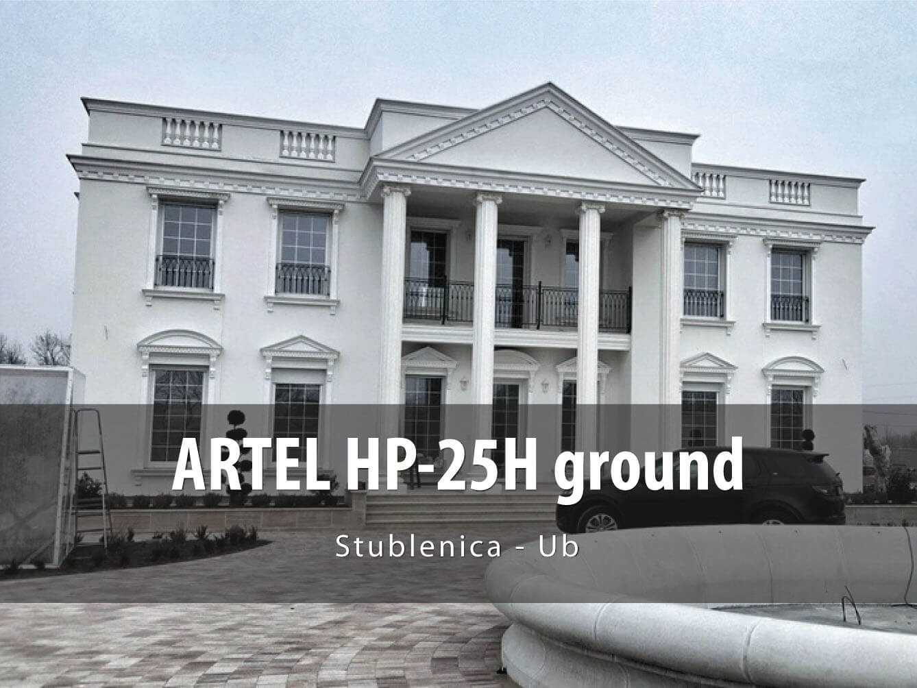 Stublenica UB toplotna pumpa zemlja-voda ARTEL HP-25H ground