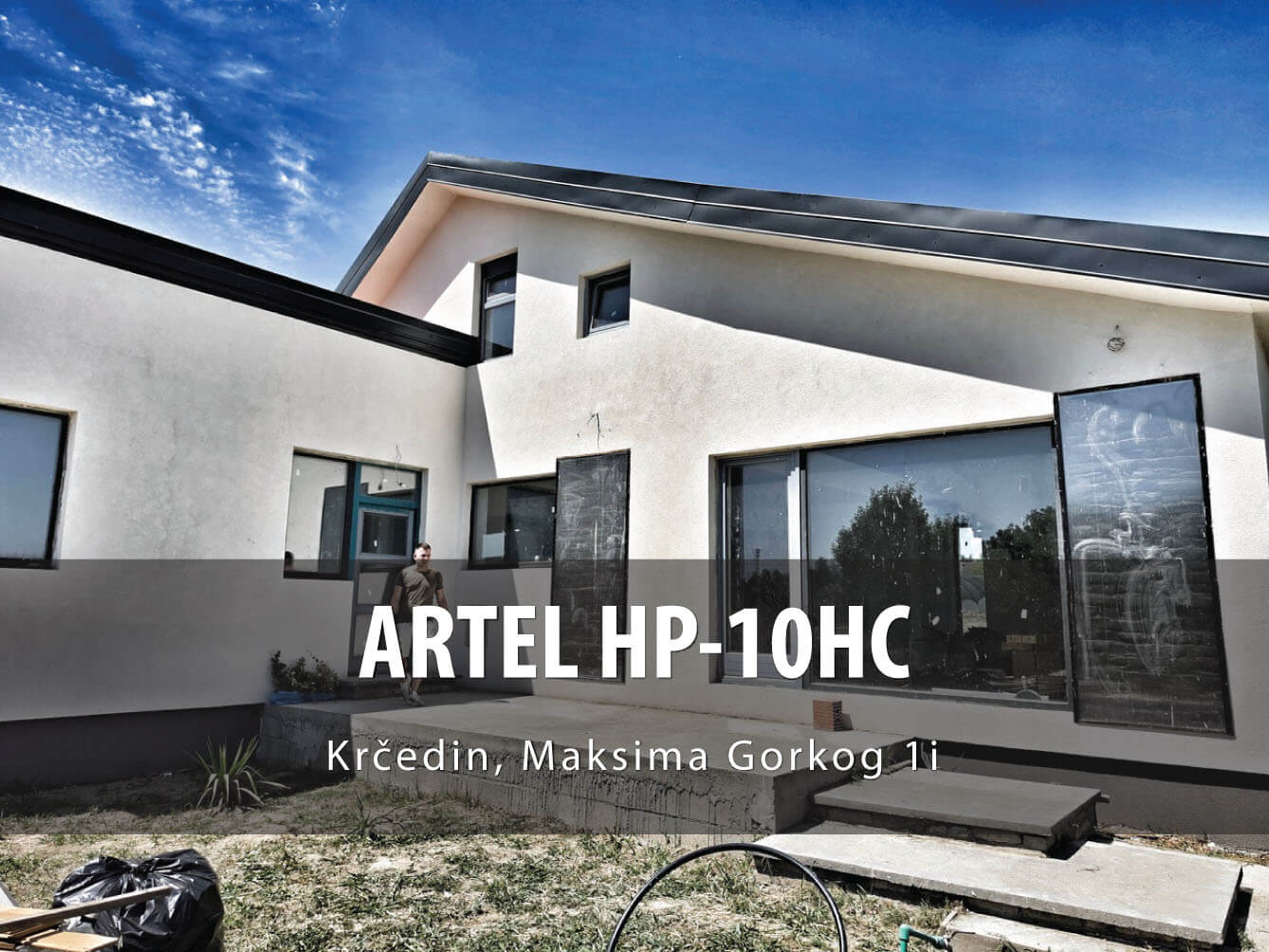 toplotna pumpa voda-voda ARTEL HP-10HC Krčedin Maksima Gorkog 1i